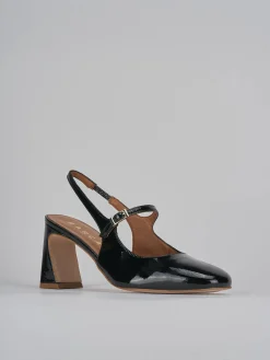 Slingback tacco 7cm pelle Donna Slingback