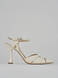 Slingback tacco 9cm pelle Donna Slingback