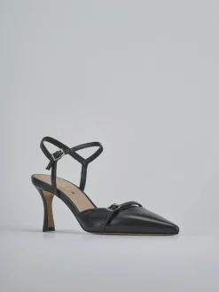 Online Slingback tacco 8cm pelle Donna Slingback
