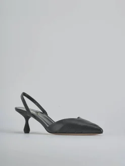 Slingback tacco 5cm pelle Donna Slingback
