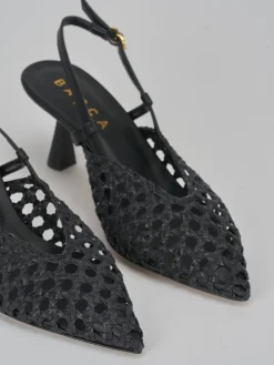 New Slingback tacco 7cm pelle Donna Slingback