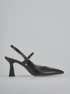 Online Slingback tacco 7cm pelle Donna Slingback