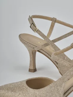 Hot Slingback tacco 7cm pelle Donna Slingback