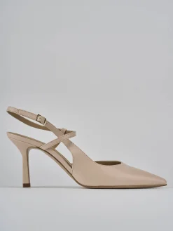 Best Slingback tacco 7cm pelle Donna Slingback
