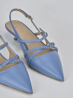 Best Slingback tacco 3cm pelle Donna Slingback