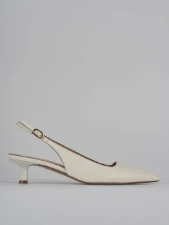 New Slingback tacco 5cm pelle Donna Slingback