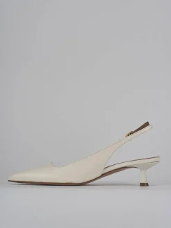 New Slingback tacco 5cm pelle Donna Slingback