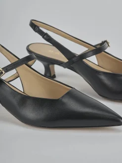 Best Slingback tacco 4cm pelle Donna Slingback