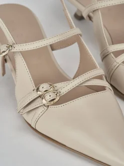 Outlet Slingback tacco 3cm pelle Donna Slingback