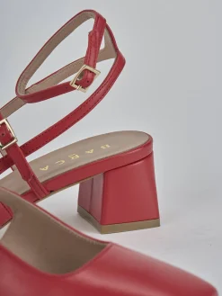 New Slingback tacco 5cm pelle Donna Slingback