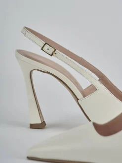 Online Slingback tacco 9cm pelle Donna Slingback