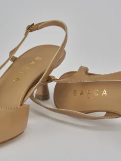 Hot Slingback tacco 5cm pelle Donna Slingback