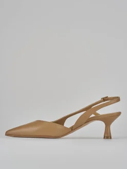 Hot Slingback tacco 5cm pelle Donna Slingback
