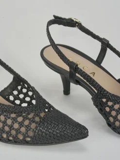 Slingback tacco 5cm pelle Donna Slingback