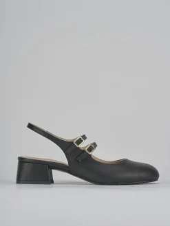 Online Slingback tacco 4cm pelle Donna Slingback