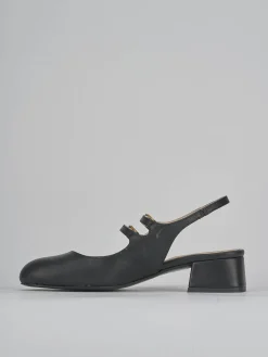 Online Slingback tacco 4cm pelle Donna Slingback
