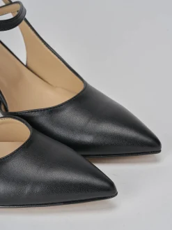 Slingback tacco 7cm pelle Donna Slingback