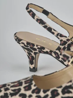 Best Slingback tacco 4cm pelle Donna Slingback