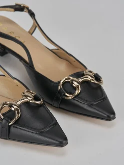 Best Slingback tacco 3cm pelle Donna Slingback