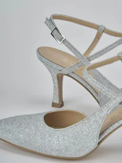 Slingback tacco 7cm pelle Donna Slingback