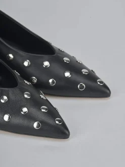 Hot Slingback tacco 4cm pelle Donna Slingback