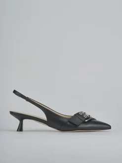 Slingback tacco 5cm pelle Donna Slingback