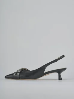 Slingback tacco 5cm pelle Donna Slingback