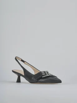 Slingback tacco 5cm pelle Donna Slingback