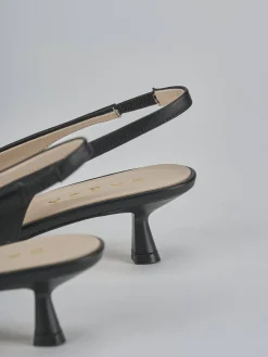 Slingback tacco 5cm pelle Donna Slingback