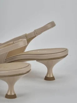 Hot Slingback tacco 4cm pelle Donna Slingback