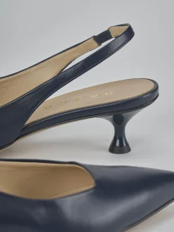 Outlet Slingback tacco 4cm pelle Donna Slingback