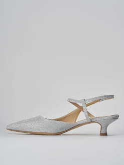 Outlet Slingback tacco 4cm pelle Donna Slingback