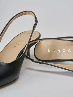 Discount Slingback tacco 3cm pelle Donna Slingback