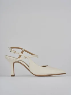 Hot Slingback tacco 7cm pelle Donna Slingback