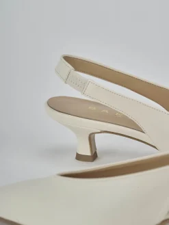 Slingback tacco 4cm pelle Donna Slingback