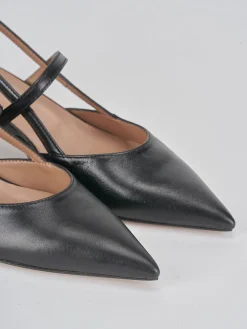 Slingback tacco 5cm pelle Donna Slingback