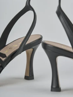 Sale Slingback tacco 8cm pelle Donna Slingback
