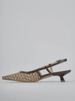 Best Slingback tacco 4cm pelle Donna Slingback