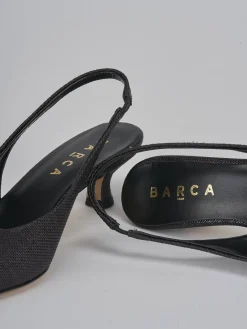 Hot Slingback tacco 4cm pelle Donna Slingback