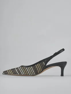 Slingback tacco 5cm pelle Donna Slingback