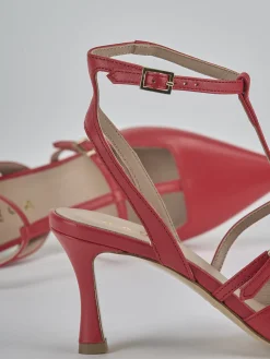 Clearance Slingback tacco 8cm pelle Donna Slingback