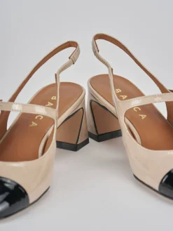 Hot Slingback tacco 5cm pelle Donna Slingback