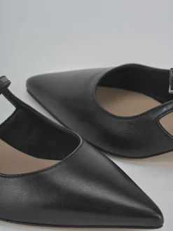 Slingback tacco 5cm pelle Donna Slingback