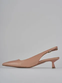 New Slingback tacco 5cm pelle Donna Slingback