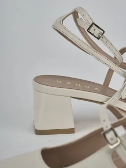 Discount Slingback tacco 5cm pelle Donna Slingback