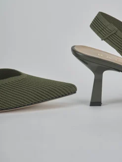 Hot Slingback tacco 7cm pelle Donna Slingback