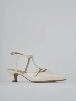 Sale Slingback tacco 4cm vernice Donna Slingback