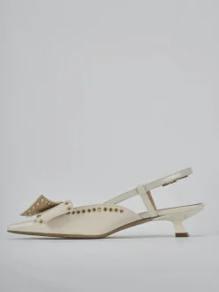 New Slingback tacco 4cm vernice Donna Slingback