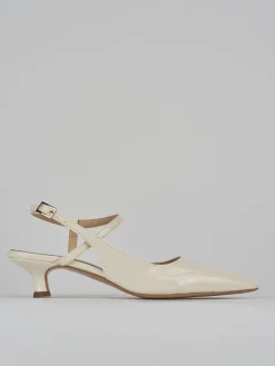 Best Slingback tacco 4cm vernice Donna Slingback