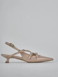 Sale Slingback tacco 4cm vernice Donna Slingback